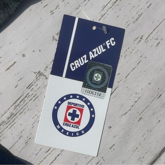 Cruz Azul Mens Soccer Training Jersey Gray Size Large - Picture 3 of 7